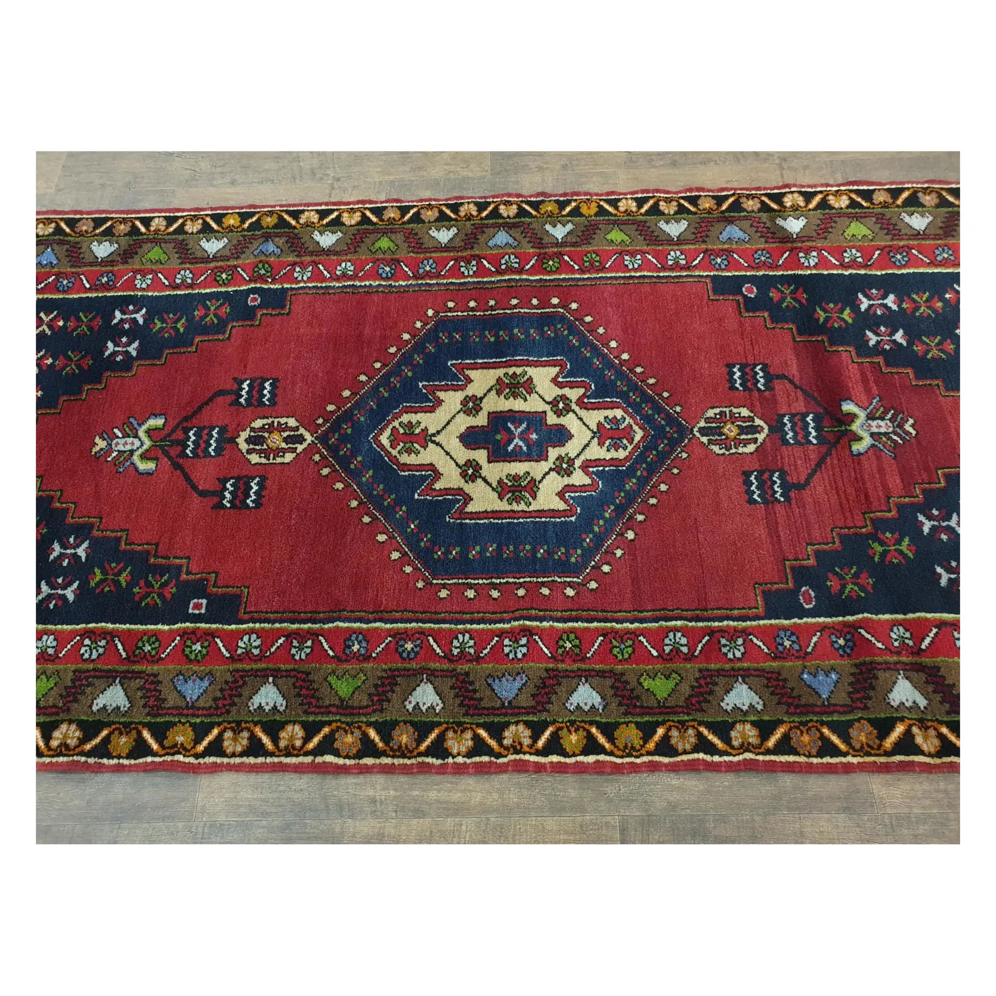 Vintage Turkish Yahyali Rug - 232 x 120cm – Silk Road Rugs